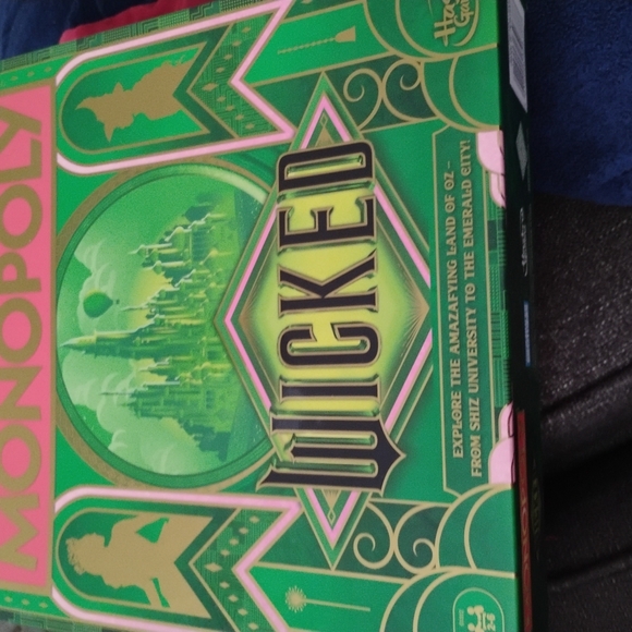 hasboro Other - Wicked Edition Board Game - Green